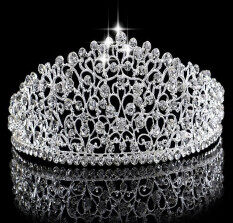 Băng đô vương miện Hợp kim kim cương giả phong cách Hàn Quốc hzp trang sức cô dâu thời trang