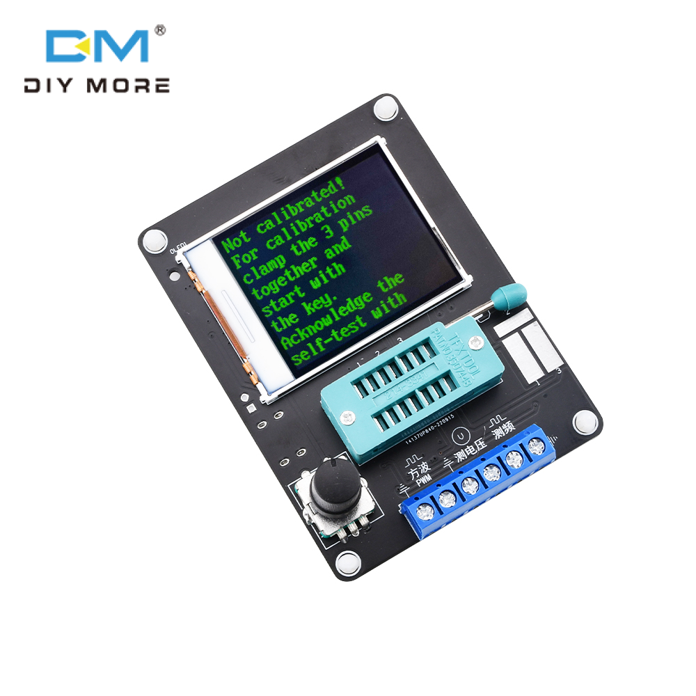 Diymore Resistance Inductance Capacitance Meter GM328A Transistor Tester ESR Meter Capacitance Meter Transistor Tester