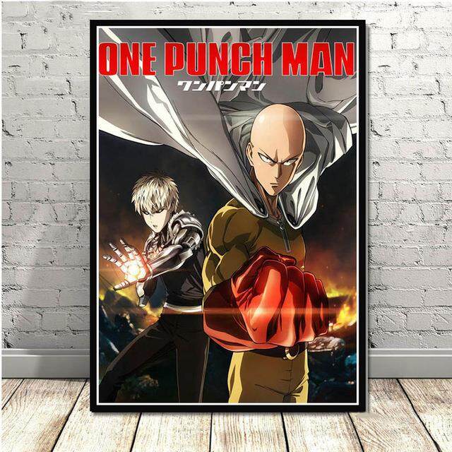 Saitama One Punch Man Hero Manga Anime Poster Canvas Art Prints Wallpaper,8  x 10 Inches,No Frame,8PCS - AliExpress