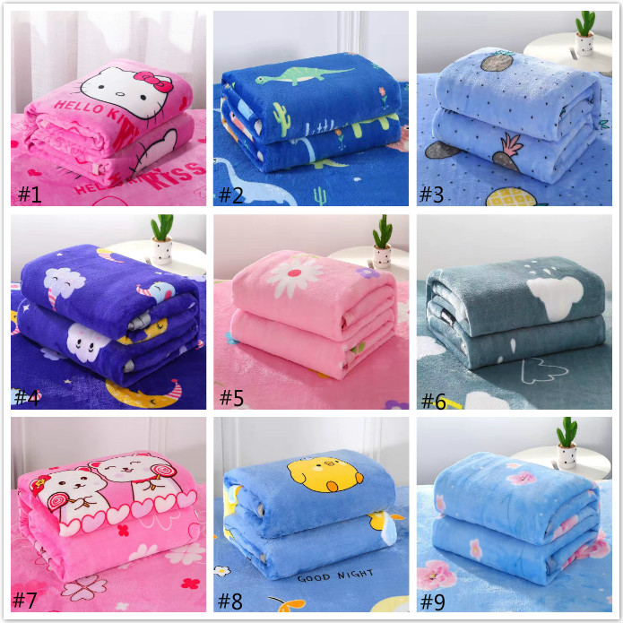 Flannel Chăn Nhung Sofa Văn Phòng Thoải Mái Chăn Nữ Hoàng King Size