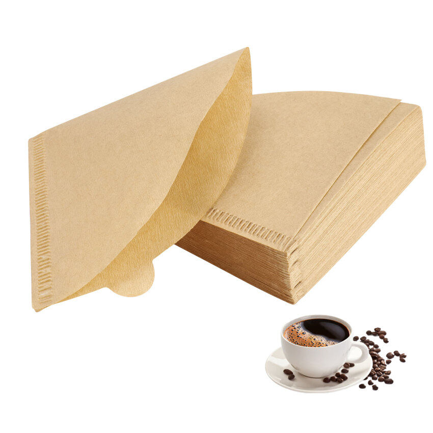 200 Pcs V60 01 Coffee Filters, 4.1x5.5" Disposable Unbleached Conical