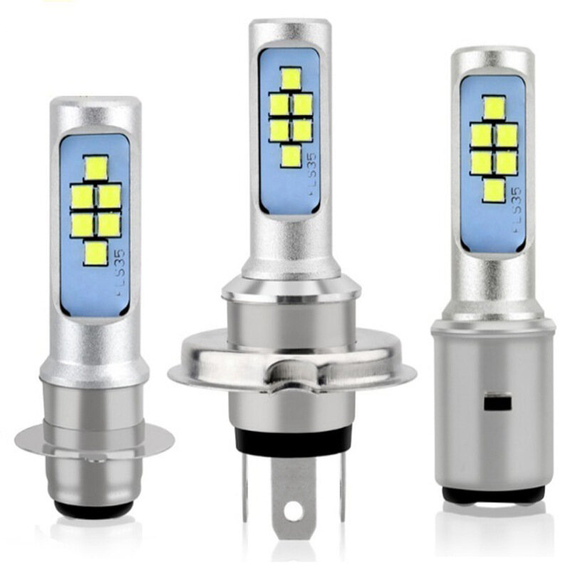 Đèn Pha Xe Máy H4 36W Đèn LED Hai Bên Đèn Trước Xe Máy Xe Tay Ga Thông Dụng HS1 6000K 2000lm Siêu Sáng