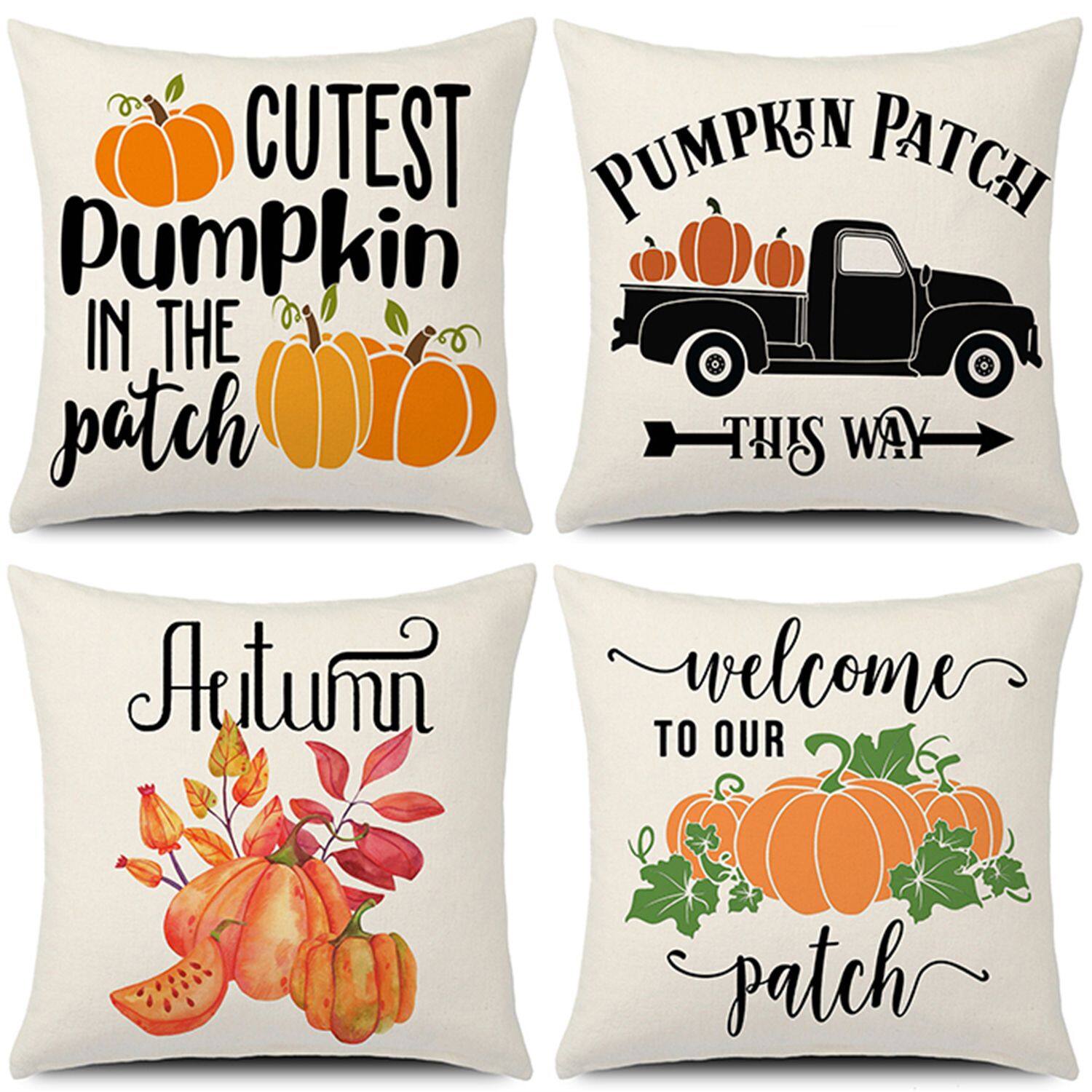 pier one pumpkin pillows