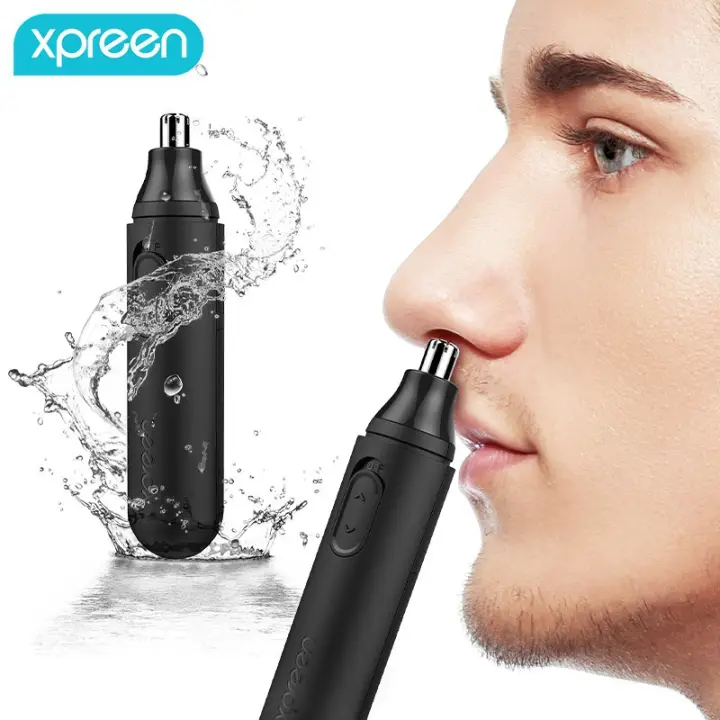 woman's nose trimmer