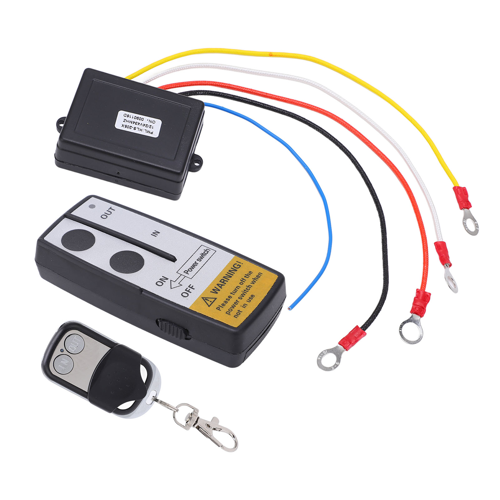 Tời Không Dây Điều Khiển Từ Xa Bộ Thu Từ Xa DC12V 24V Với Chìa Khóa Cho Cửa Nhà Để Xe Thuyền