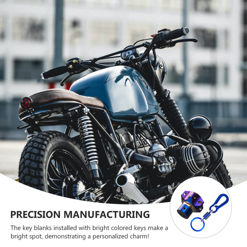 【Fansuq】Đầu Chìa Khóa Titan Sửa Đổi Cnc Thông Thường, Móc Chìa Khóa Đầu Hình Lục Giác Bằng Titan Đốt Cháy Thuyền Đua