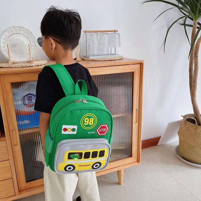 Kindergarten bag light Korean kindergarten backpack student space school bag [can not hold books]