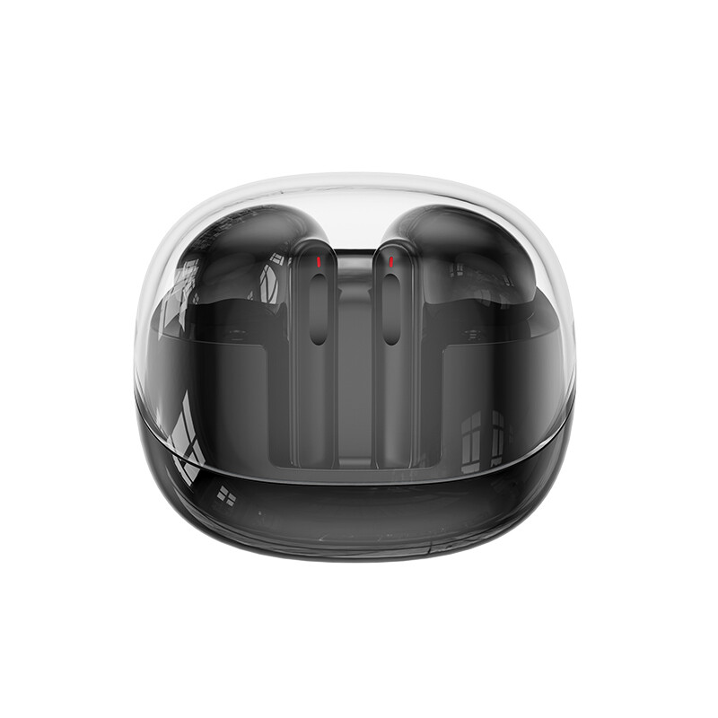 VAORLO Original Transparent Space Capsule Bluetooth Earphone With Mic Smart Touch Control Wireless Headphone 9D HiFi Heavy Bass Earbuds Gaming Headset For All Smartphones