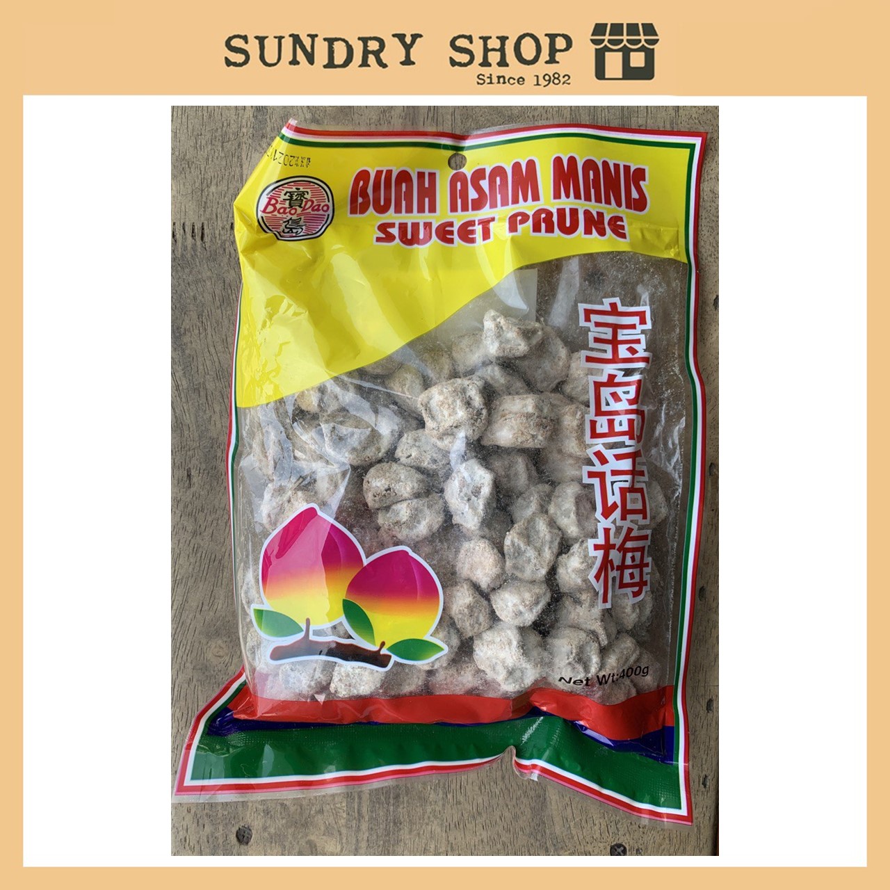 Asam Boi Buah Asam Manis Sweet Prune 寶島話梅 400g Lazada