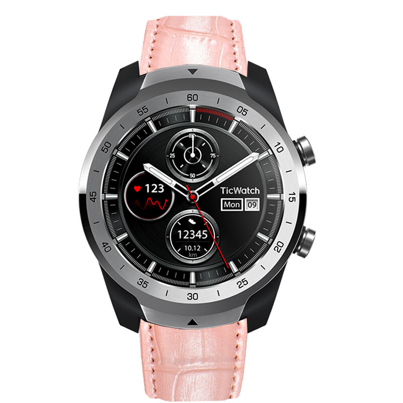 Quality leather strap watch band for ticwatch pro 3 e2 s2 gtx