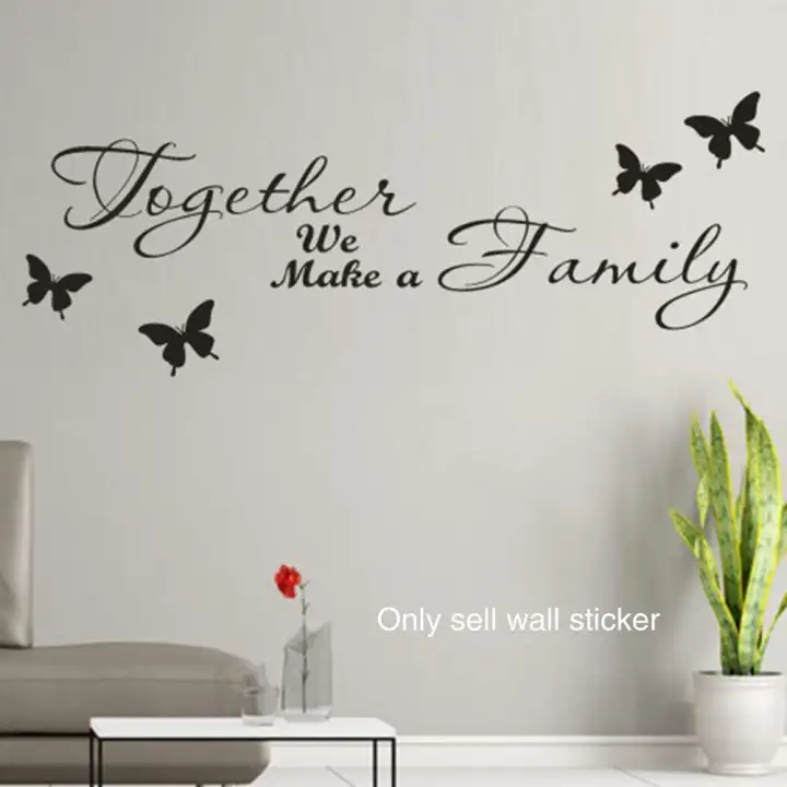 Living Room Art Pvc English Words Removable Home Decor Black Wall Sticker Lazada - Black Wall Stickers For Living Room Living Room Art Pvc English Words Removable Home Decor Black Wall Sticker Lazada - Black Wall Stickers For Living Room