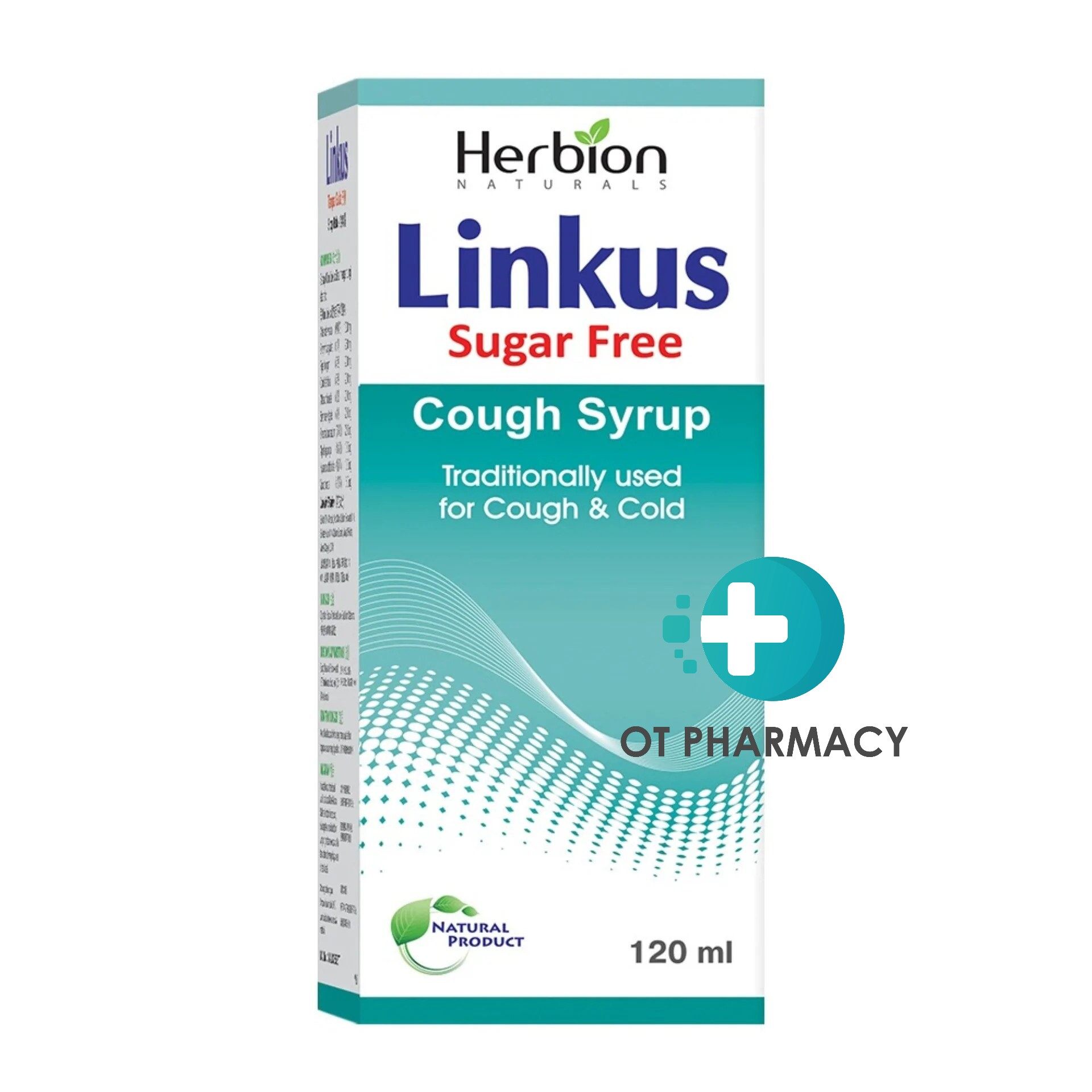 Herbion Linkus Sugar Free Cough Syrup 120ml Lazada