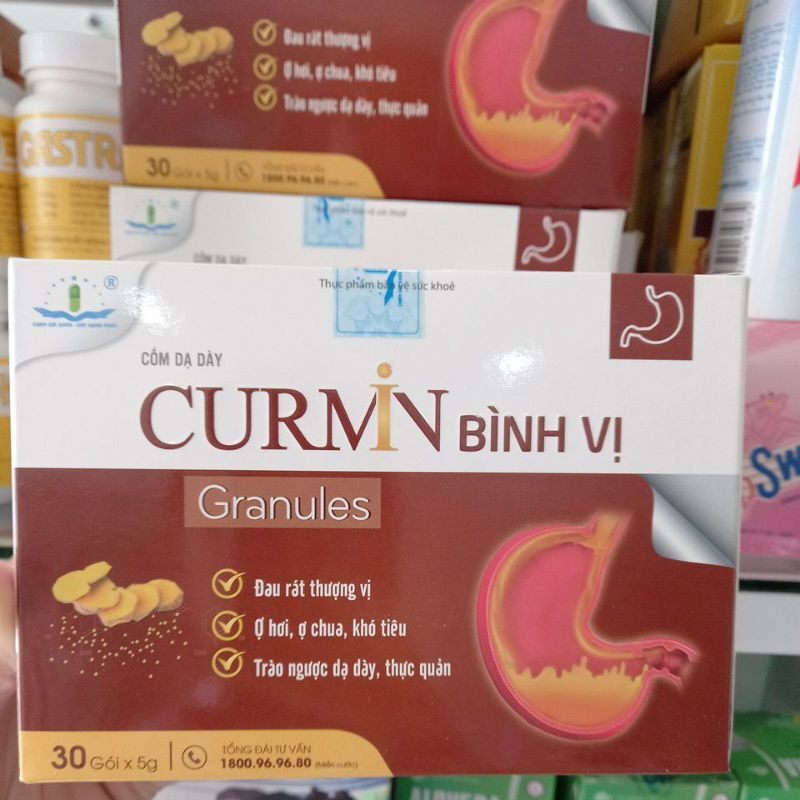 Cốm dạ dày curmin bình vị