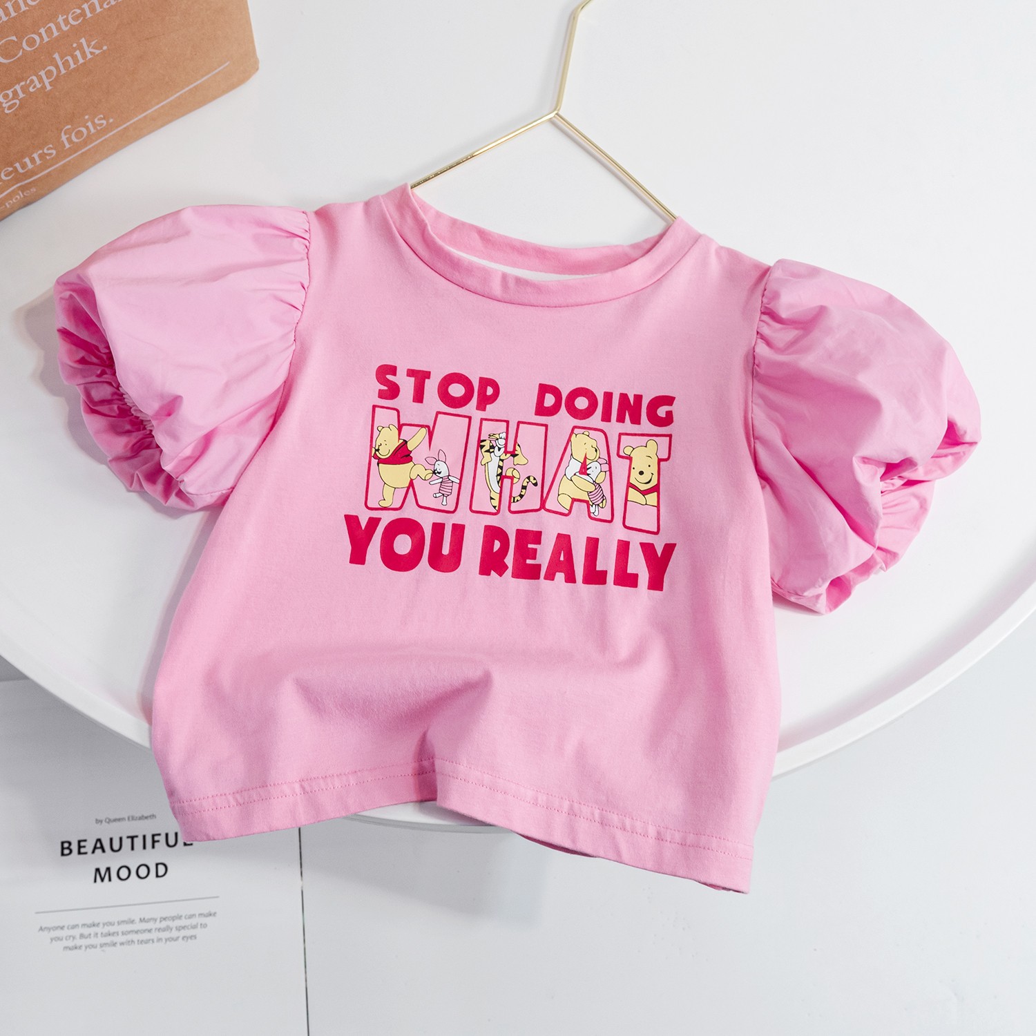 Wrap Nanny & Grandad Baby & Kids T-Shirt – 100% Cotton, Pink, Short Sleeve, Ages Newborn To 6 Years
