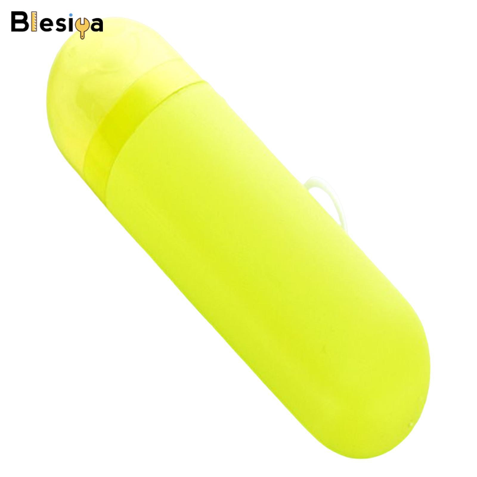 Blesiya Travel Toothbrush Case Durable Dustproof Transparent Cover for Toothpaste