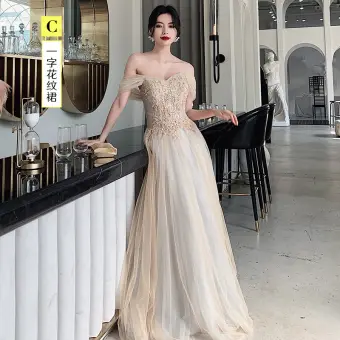 lazada bridesmaid dress