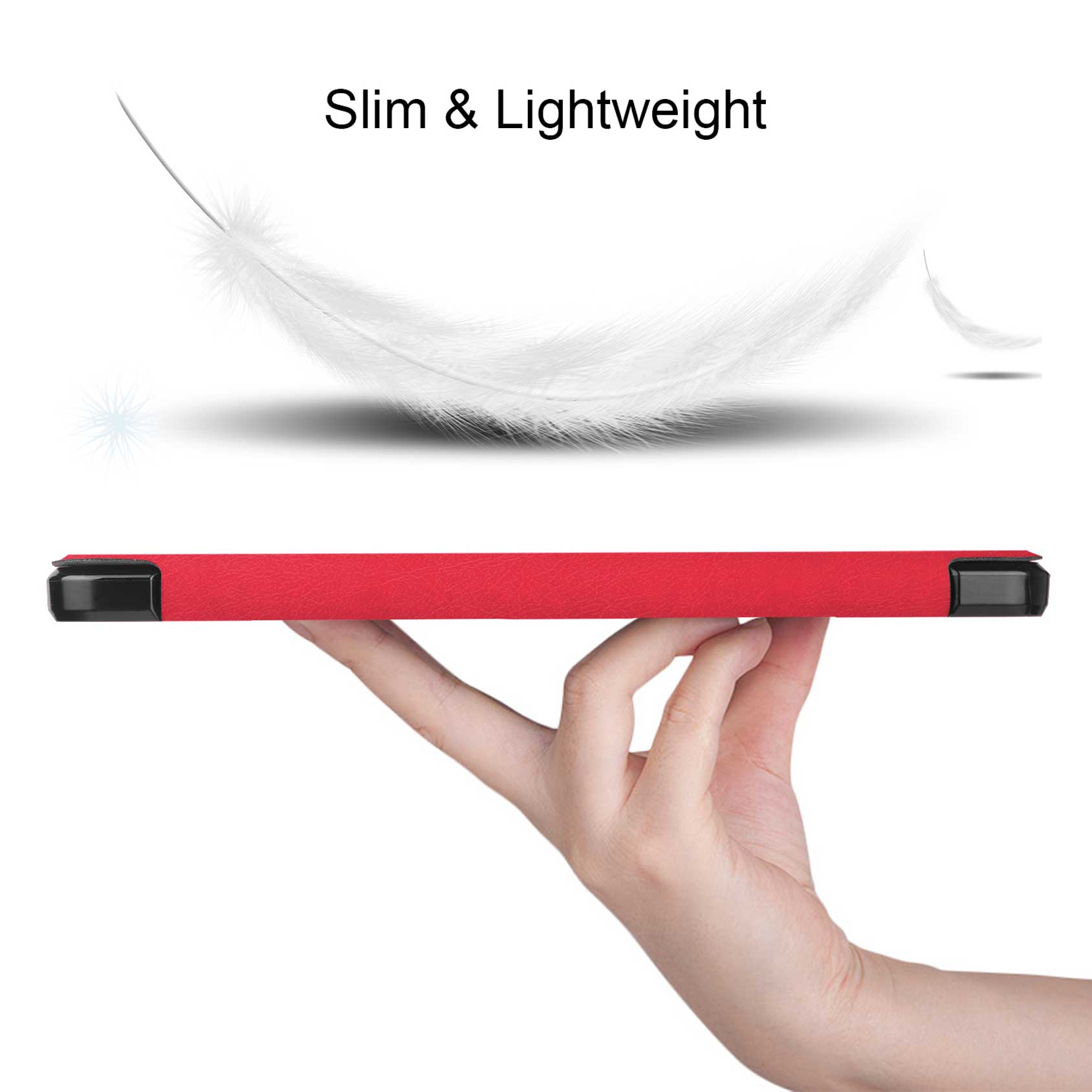 Case for Samsung Tab S8 Plus 12.4 inch 2022,[Built-in Pencil Holder] Slim Lightweight Trifold Stand [Auto Sleep/Wake] Smart Case for Galaxy Tab S9 FE Plus/Tab S9 Plus/Tab S8/Tab S7 FE/ Tab S7 Plus/Tab S7 11
