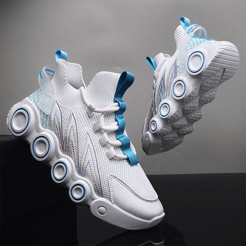 Giày sneaker nam giày mềm dễ phối cổ thấp thường nhật mùa hè phong cách hàn quốc thời trang giày sneaker đế bằng giày chạy bộ cho nam giày chạy bộ mới