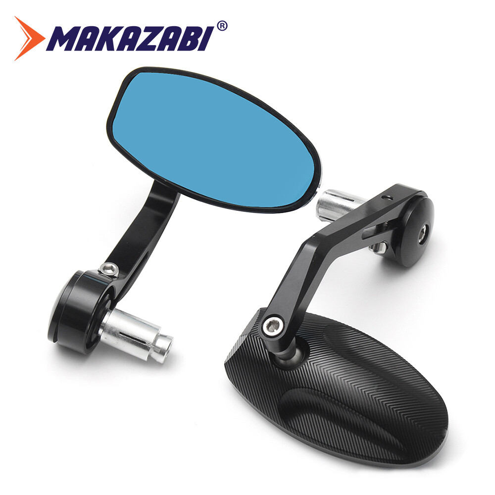 Mirror bar end motorcycle rearview mirror universal for bmw r1250gs r1200gs for kawasaki z1000 z750 for honda cb1000r cb600f