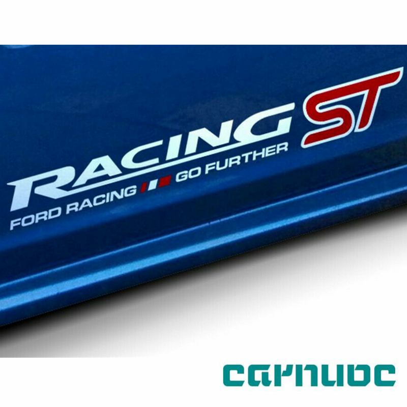 Đề Can Vinyl Dán Sườn Xe Hơi 2 Miếng Cho Dòng Xe Ford Fiesta Focus Mondeo F-150 Ranger