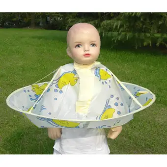 Kids Children Hair Cutting Cape Haircut Gown Hairdresser Apron