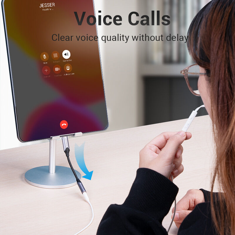 Vention DAC Chuyển Đổi USB-C Sang 3.5mm - Cáp Âm Thanh Số Không Dây - Chất Lượng Hi-Fi Cao Cấp - Tương Thích Mọi Thiết Bị - Hỗ Trợ Điều Khiển & Micro