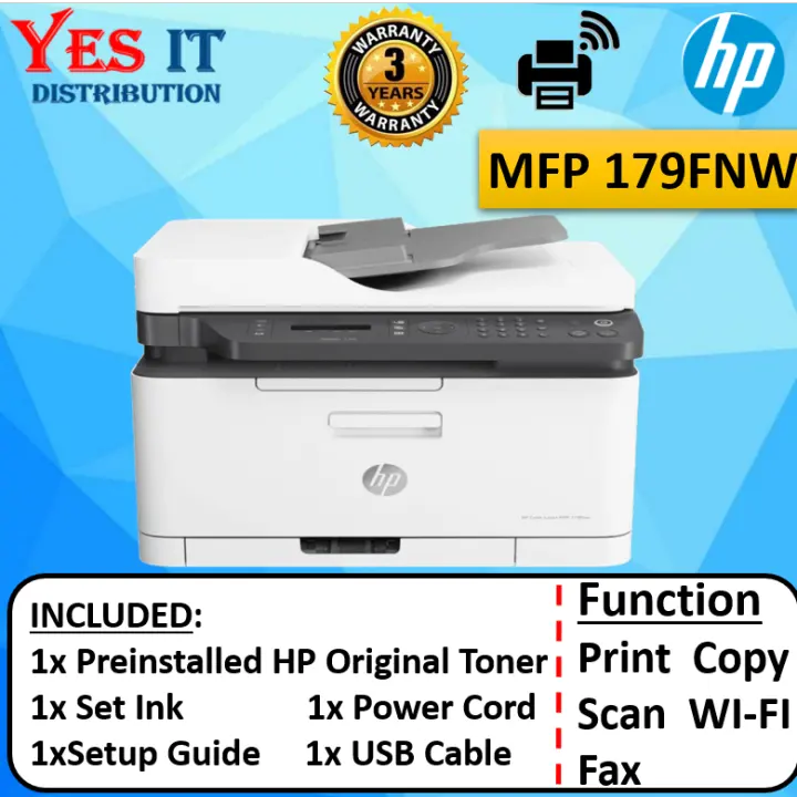 hp color mfp 179fnw