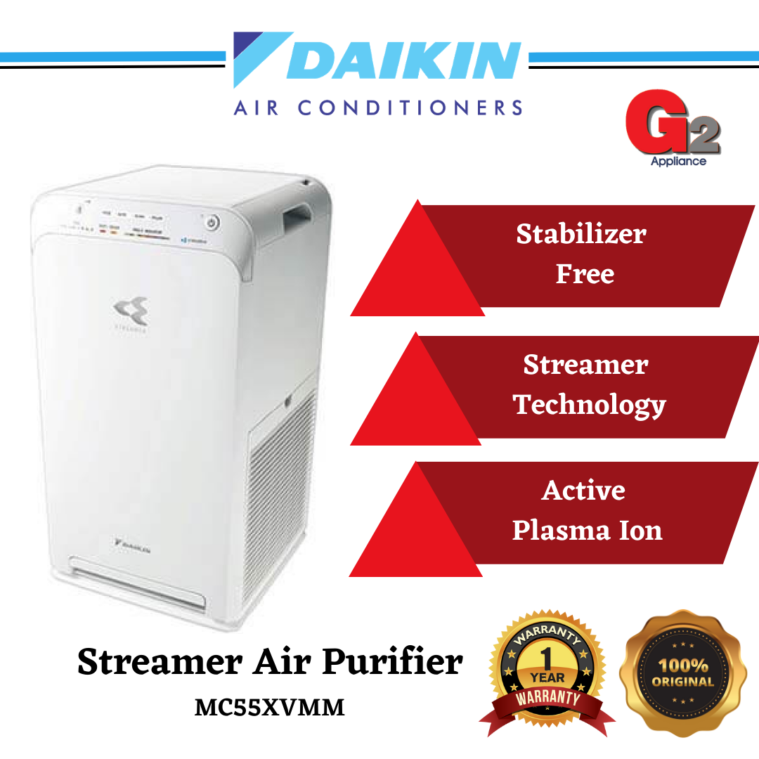 Daikin Air Purifier With Streamer Active Plasma Ionizer & Electrostatic