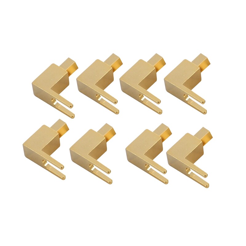 8 pcs total Hi-end Banana to Spade Adapter Plug/Speaker Cable Connector [Wy-yp01-8/Spade De L/8]