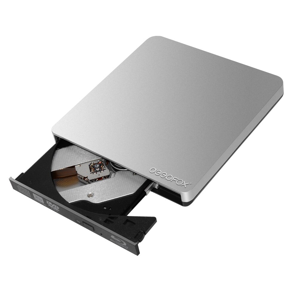 External Blu-Ray Burner Drive USB3.0 DVD Players 3D Slim Optical Drive Blu-Ray Writer Reader CD/DVD Burner For Windows/IOS