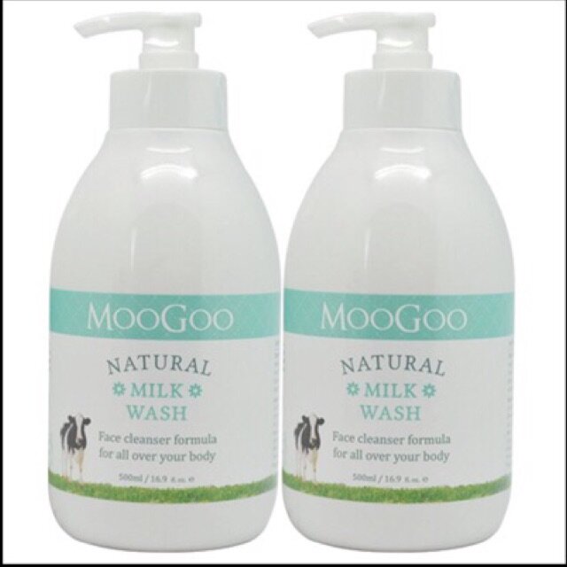 moogoo creamy hydrating face cleanser