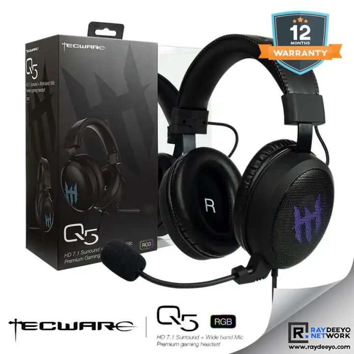 tecware q5 rgb gaming headset