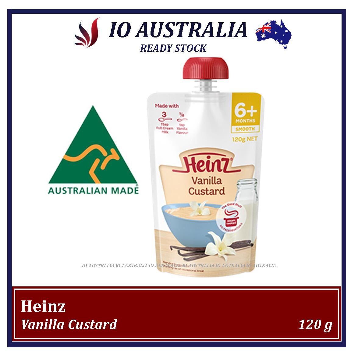 heinz vanilla custard baby food