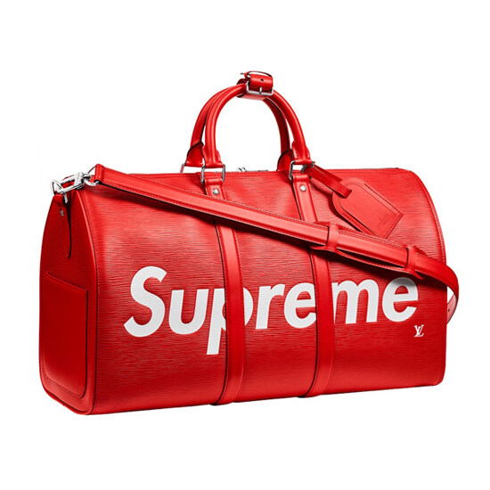 louis vuitton bag supreme