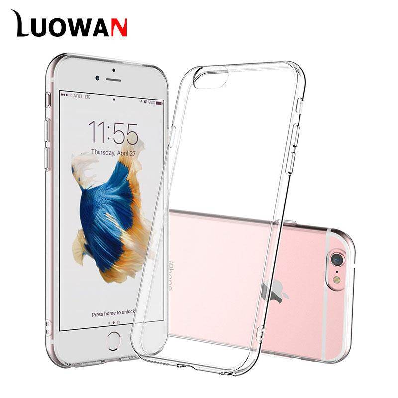 Transparent Case LUOWAN For Apple IPhone 6/6S Case Anti-Scratch