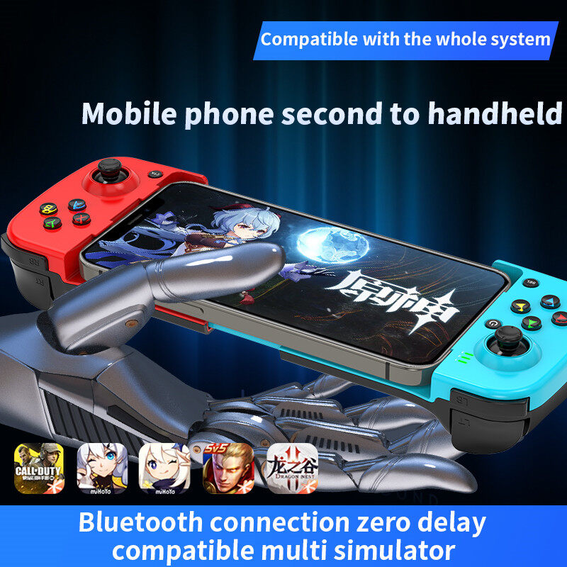 Mobile Phone Gamepad Bluetooth-compatible Wireless Game Controller for PUBG