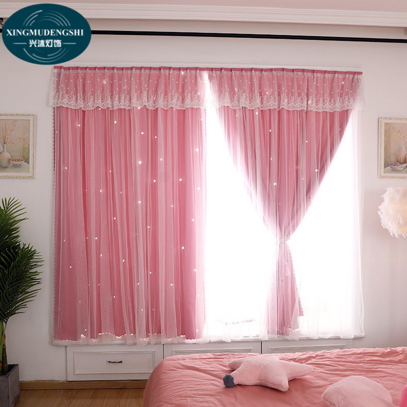 Modorn Blackout Curtain Meteor Linen Kurtina For Bedroom Living Room