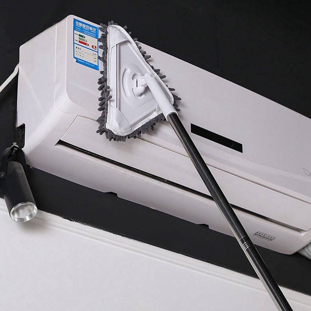 XUNJIE Multifunctional Replacement Flat Microfiber Wash Floors Dust Mop Mop Head Triangle Rag Mop Accessories