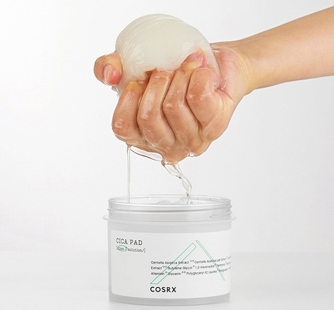 Miếng tẩy da chết COSRX Cica Pad | Poreless Pad | One Step Pad 70 Pads (Moisture Up, Original Clear, Green Hero Calming) | COSRX Pad Case