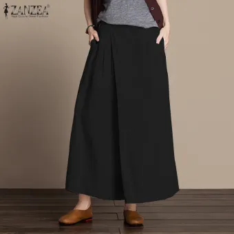 wide leg holiday trousers