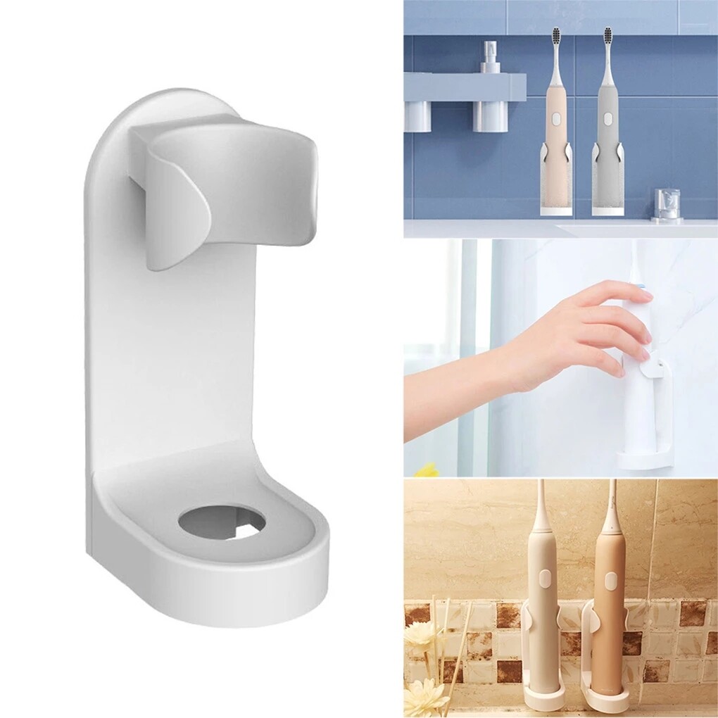 Sáng Tạo Không Dấu Chân Bàn Chải Đánh Răng Chủ, Gắn Tường Sắp Xếp Điện, Tiết Kiệm Không Gian, Phụ Kiện Phòng Tắm