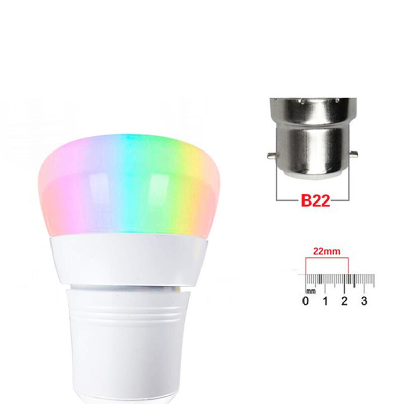 Bóng Đèn WiFi Bóng Đèn Thông Minh RGB Bóng Đèn Thông Minh Điều Khiển Điện Thoại Di Động Từ Xa 15W