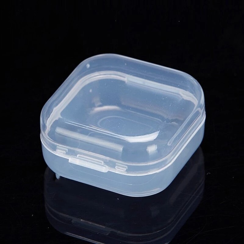 Polocat Bộ Sưu Tập Hộp Đóng Gói Sản Phẩm Hộp Dụng Cụ Nhỏ Trong Suốt Hộp Nhựa Trong Suốt Cầm Tay Mini Hộp Đựng