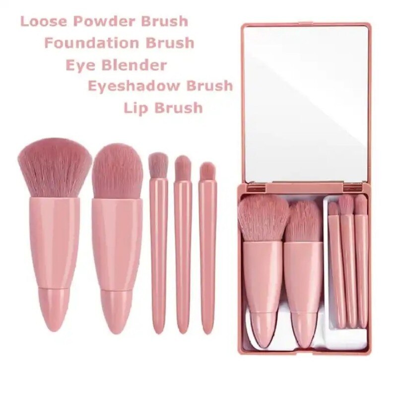 Mirror Makeup Brushes Set for Cosmetics Soft Fluffy Foundation Blush Powder Eyeshadow Kabuki Blending Makeup Brush Beauty Tool
