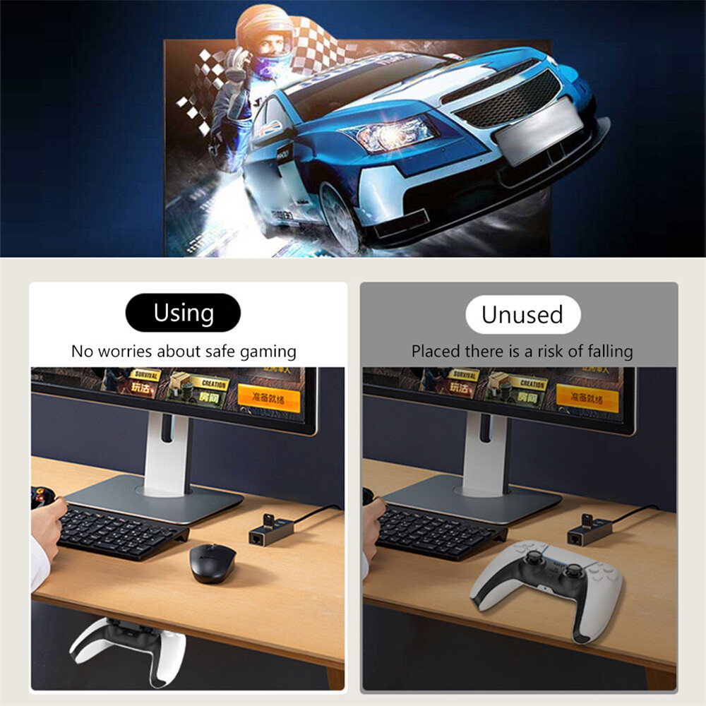 Giá Đỡ Tay Cầm Điều Khiển Di Động Cho Máy Chơi Game PS5 PS4 Playstation 4 5 Giá Treo Giá Đỡ Giá Đỡ