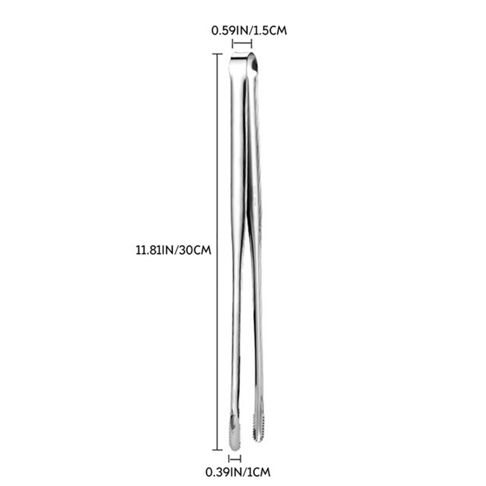[New Design] [M'sia Stock] Cahayas Stainless Steel Bbq Grill Tong Food