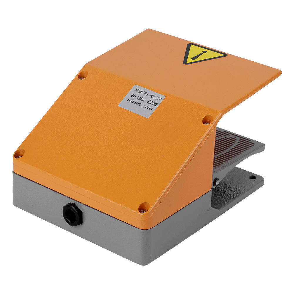 Double BERM Foot Pedal Switch for Electric Machine Electric Foot Switches Power Supply Clip Kit YDT1‑15 380VAC