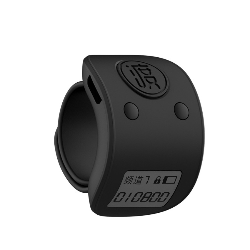 Mini Digital LCD Electronic Finger Ring Mobile Phone Counter 9 -Digit Prayer Can Charging Counter Clicker