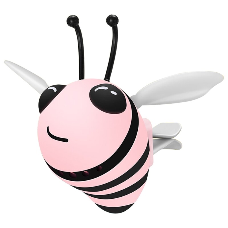 Perfume Diffuser Decor Clips Colorful Bees with Fragrant Slice Air Freshener Auto Accessories Solid Perfume