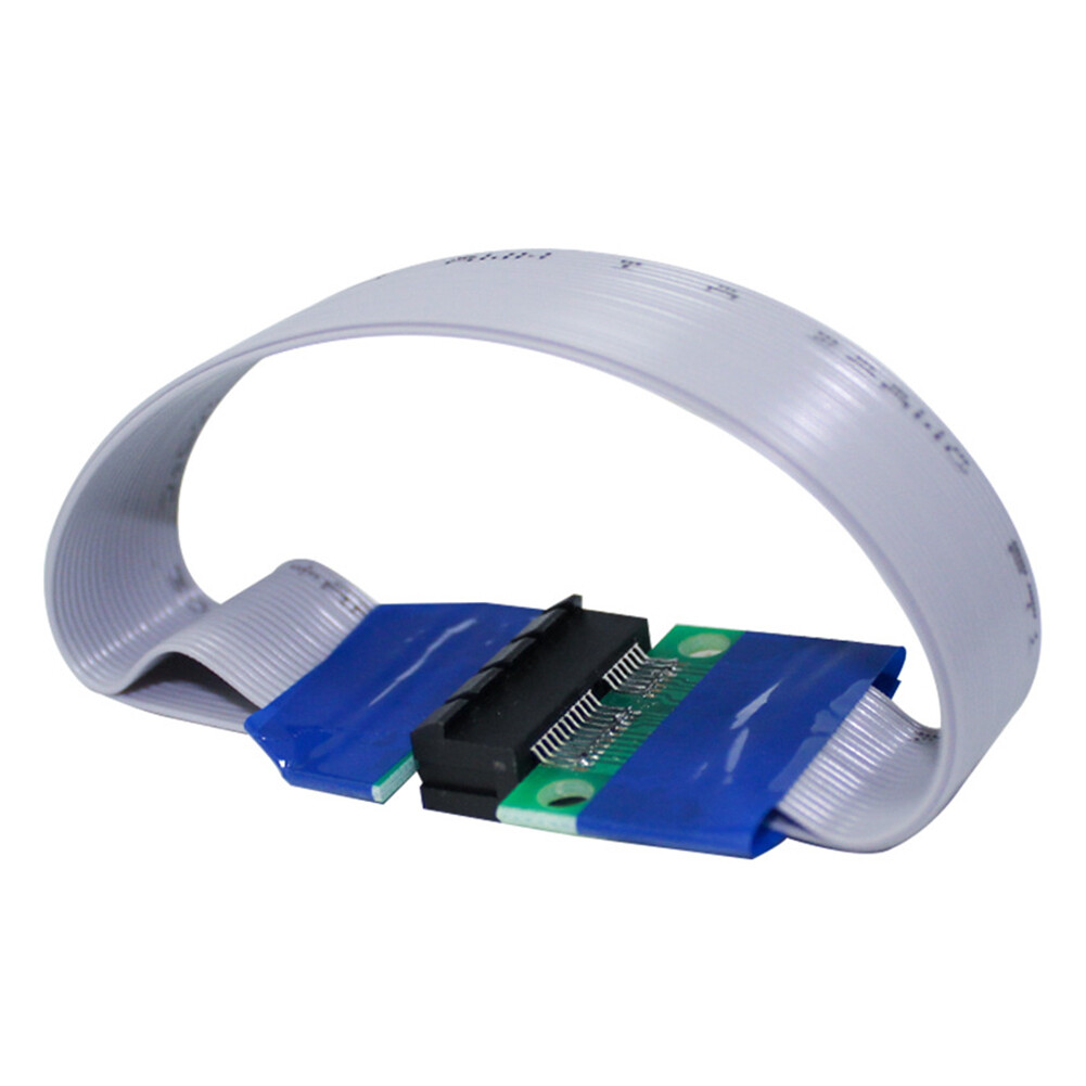 Flexible PCI Express Riser Card Extender Extension Cable PCIe 1X Converter